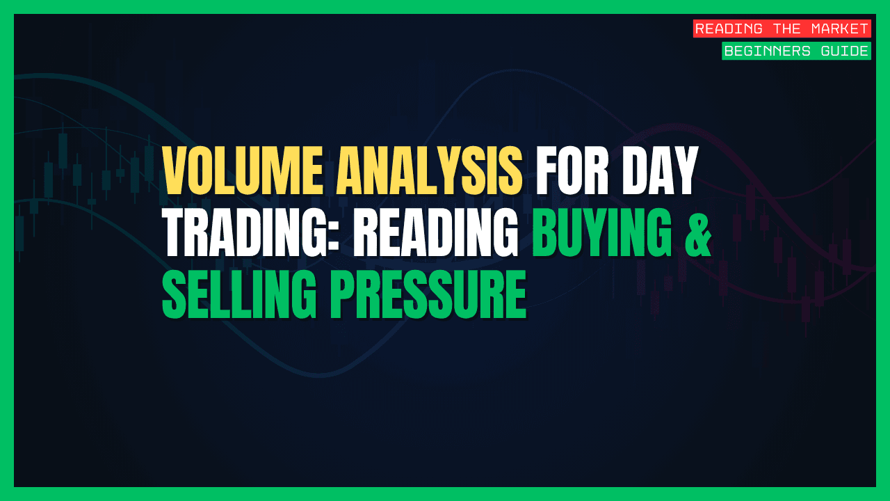 Understanding Volume Analysis: Reading Buying & Selling Pressure