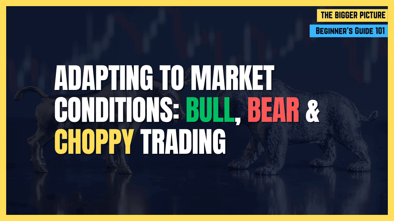 Adapting to Market Conditions: Trading in Bull, Bear & Choppy Markets