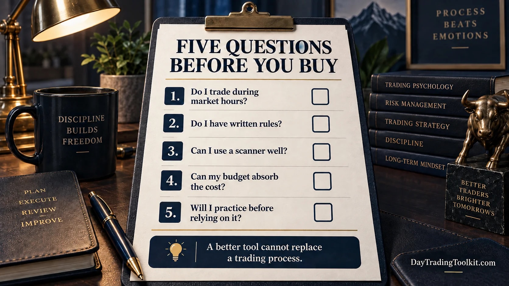 Five questions to consider before paying for Trade Ideas.