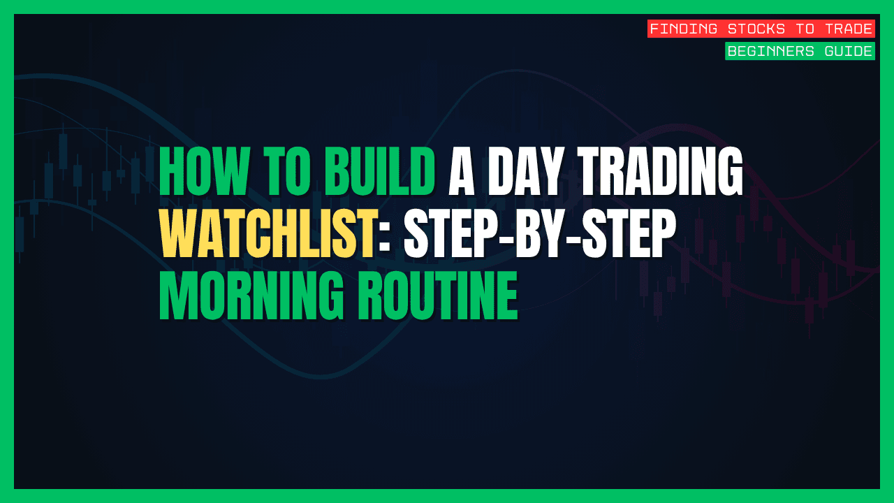 How to Build a Day Trading Watchlist — A Step-by-Step Morning Routine