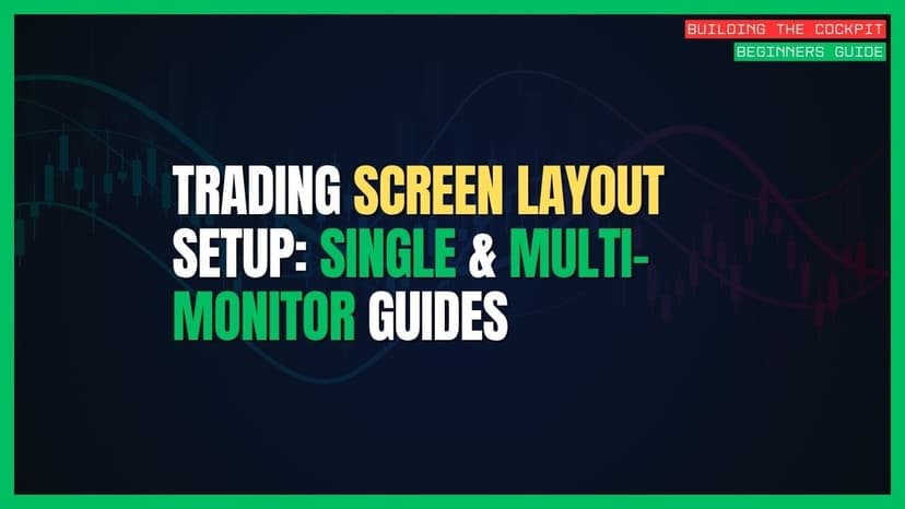 Multi Tradingscreen How to Set Up Your Trading Screen Layout (Single & Multi-Monitor Guides ...