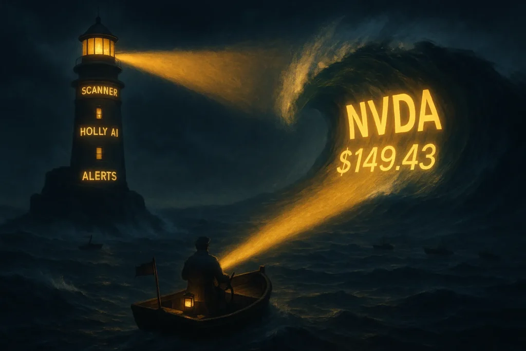Trade Ideas spots NVDA historic $149 breakout - AI and scanners acting like lighthouse guiding traders to profitable opportunities