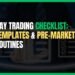 Featured Image for Day Trading Checklist: Templates & Pre-Market Routines