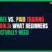 Featured Image for Free vs. Paid Trading Tools: What Beginners Actually Need