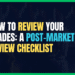 Featured Image for How to Review Your Trades: A Post-Market Review Checklist